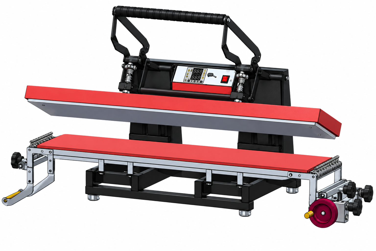 Heat press lanyard